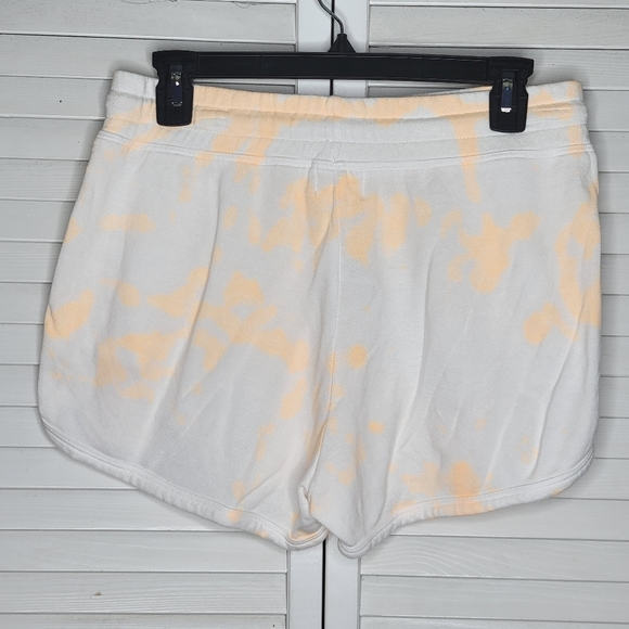 Sundry Pop of Peach Tie Dye Lounge Sweat Shorts Brand Sz 2 (US Sz MEDIUM 8-10) - Picture 7 of 11